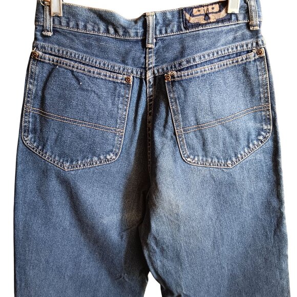 Sz 11 27x33 True Vintage Denim Jeans Anthony's 1970's High-Waisted Tapered Leg - Picture 1 of 8